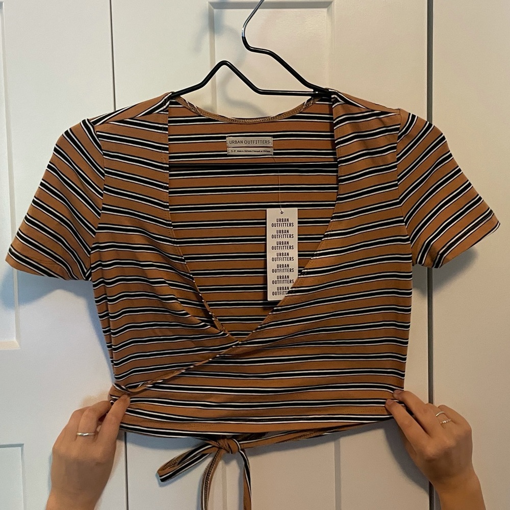 Urban Outfitters Wrap Crop Top